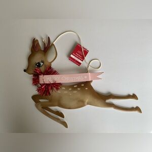 Ashland Michaels Christmas Wall Decor Deer Reindeer Berry Jolly
